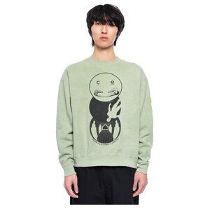 Cav Empt Overdye Md In The Present Crewneck 'Green'